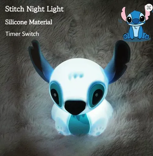 🐣🧸Stitch Silicone Desk Lamp