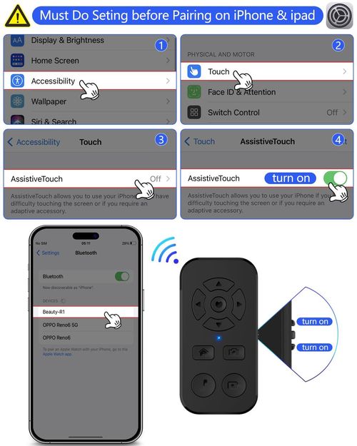 Mobile Bluetooth Controller (The Ultimate Gadget for Remote Photography and Video Viewing)