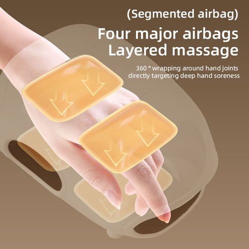 Hand airbag massager