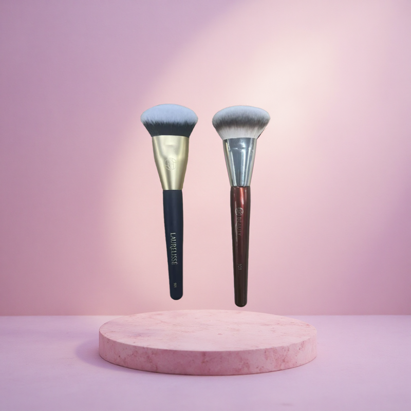 Personalized  Makeup Brushes Foundation Powder Concealer Blusher Bronzer Makeup Brush Soft Fiber Hair