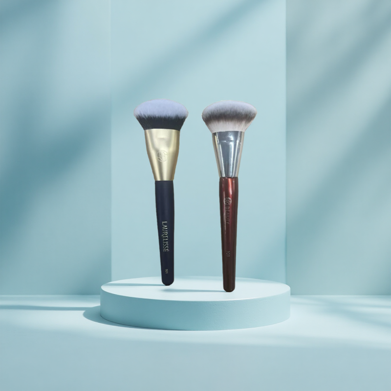 Personalized  Makeup Brushes Foundation Powder Concealer Blusher Bronzer Makeup Brush Soft Fiber Hair