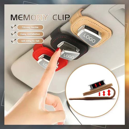 Universal Car Visor Sunglasses Holder Clip