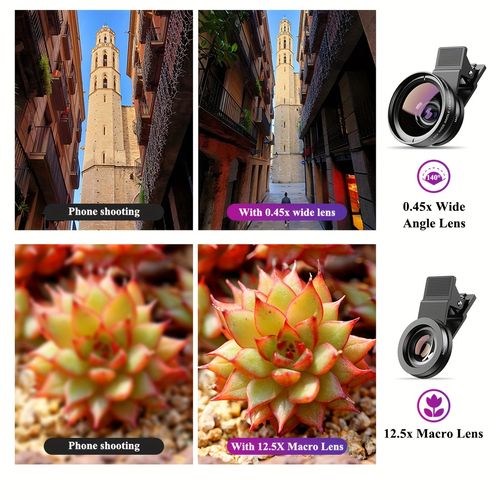 Wide-angle macro lens