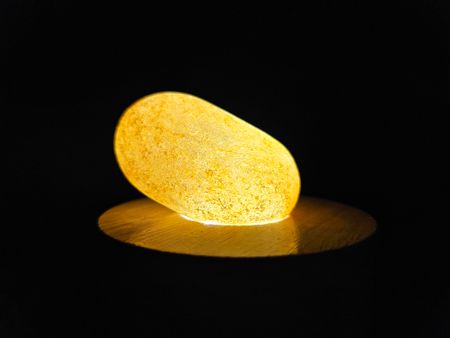 Madagascar Water-Tumbled Clear Quartz Egg | Flawless River-Polished Crystal Specimen