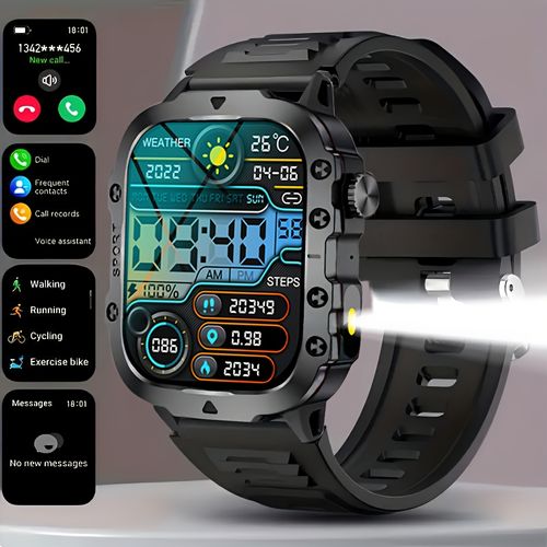 Men's Military Outdoor Sports Smart Watch for Android & IOS