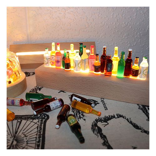 DIY Mini Wine Bottles Night Light Home Decoration Table Creative Ornaments 25ML