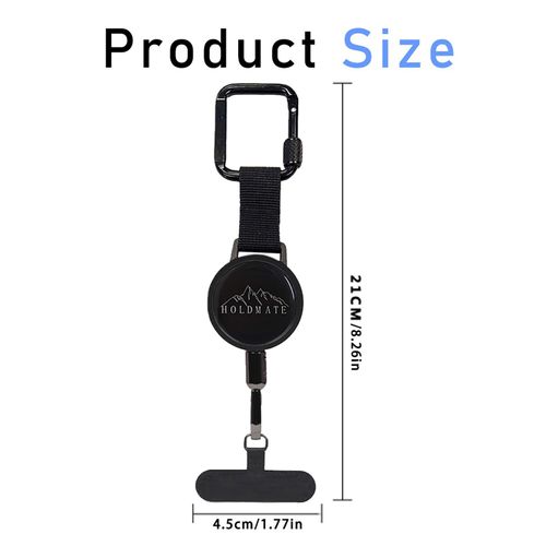 Retractable Reel Phone Anti-loss Keychain