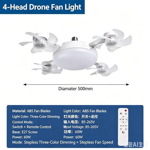 New Drone Fan Light