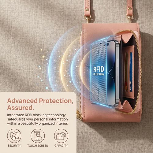 Fashion Touchscreen Phone Small Crossbody Bag
