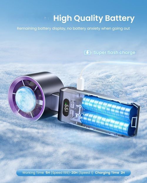 New High-Speed CoolingHandheld Foldable Mini Fan