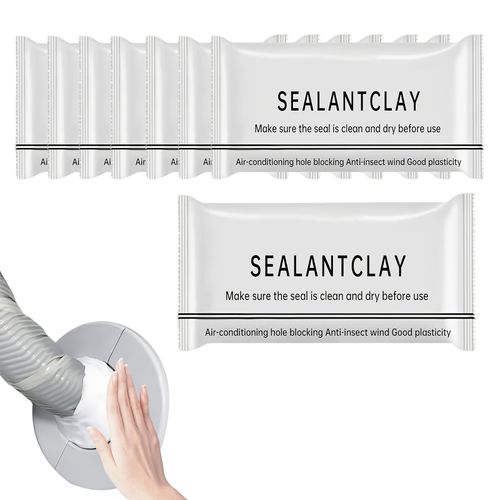 20 Packs Pure White Waterproof & Fireproof Sealing Putty
