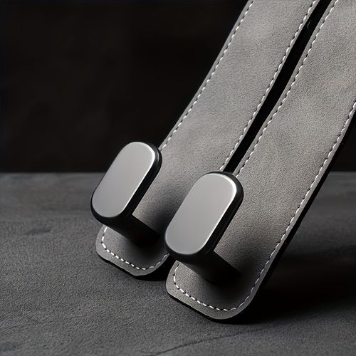 2 Pcs Hidden Plush Metal Hooks for Car Seats