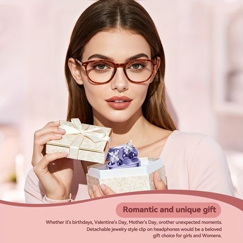 2026 New Non-In-Ear Headphones, Butterfly Earring Design for Music