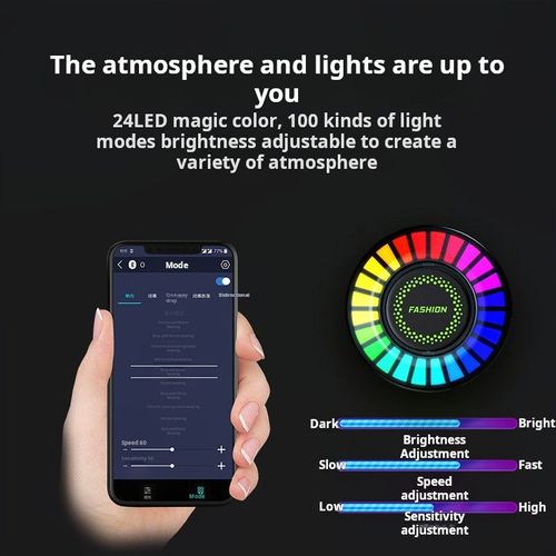 2 piecesAPP-enabled smart aromatherapy rhythm ambient light, comes with fragrance oil