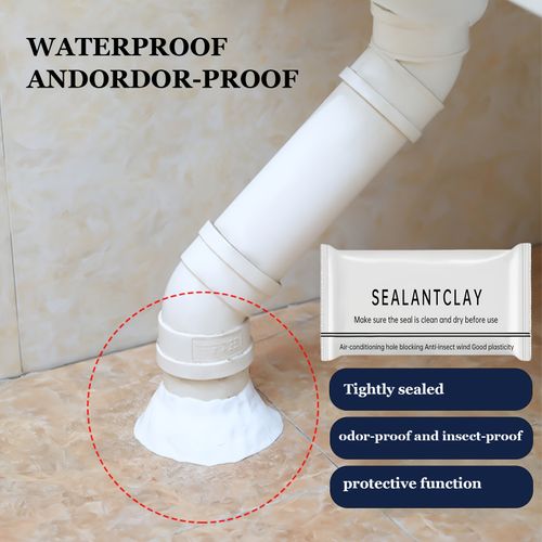 20 Packs Pure White Waterproof & Fireproof Sealing Putty