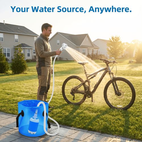 Portable Shower Pump & Outdoor Camping Shower