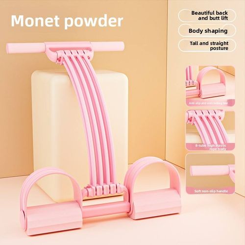 Eight-tube Foot Pedal Resistance Exerciser