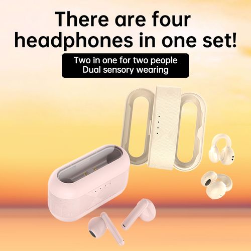 Bestselling Bluetooth Earphones, 4 Earbuds Set White