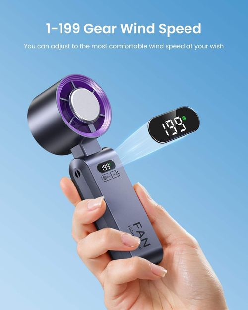 New High-Speed CoolingHandheld Foldable Mini Fan