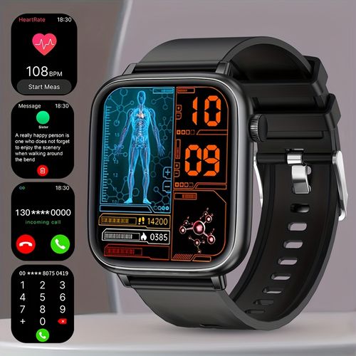 S11 Smart Watch, supports calling, heart rate and blood pressure monitoring, multi-sport functions