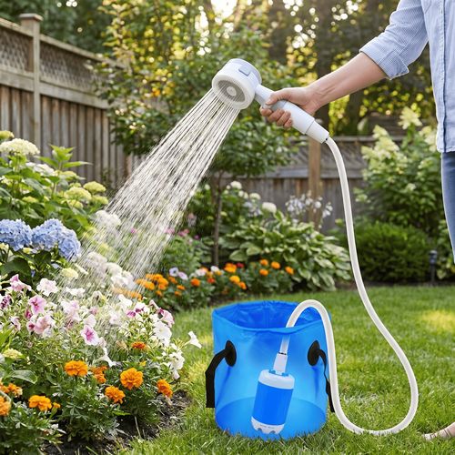 Portable Shower Pump & Outdoor Camping Shower
