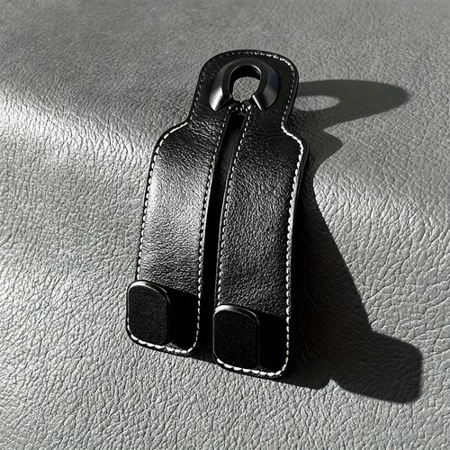 2 Pcs Hidden Plush Metal Hooks for Car Seats