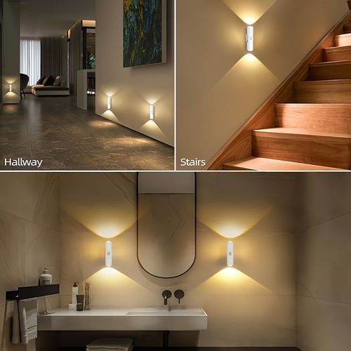 Dual-head Cat Eye Induction Ambient Wall Lamp
