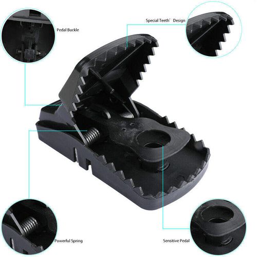 8-Pack High-Sensitivity Rat Traps