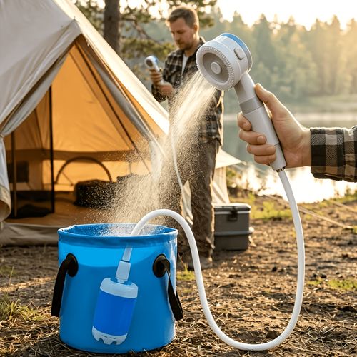Portable Shower Pump & Outdoor Camping Shower
