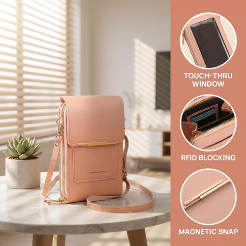 Fashion Touchscreen Phone Small Crossbody Bag