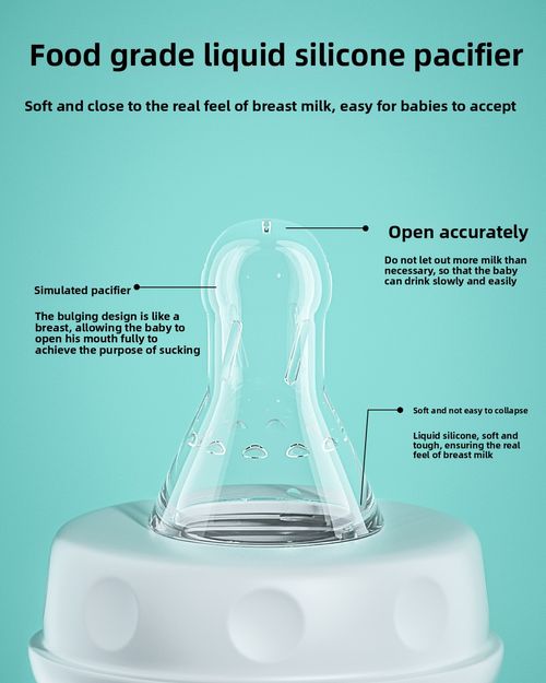 150ml Anti-colic Baby Bottle, Anti-choking Design, Hands-free Use