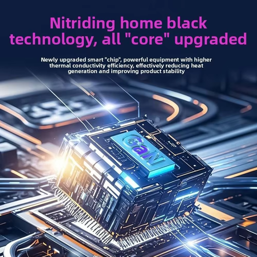 Dual Type-C retractable cable with 120W PD fast charging adapter