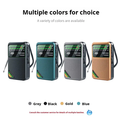 Full-Band, All-Channel Radio (Gold)