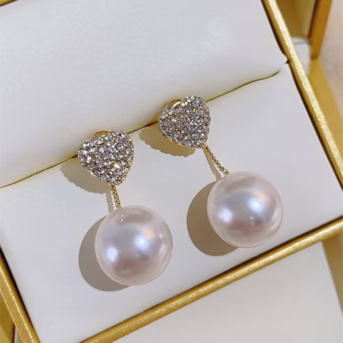 925 Sterling Silver Stud Earrings (5 pairs) - Elegant and luxurious design.