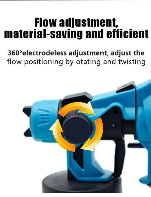 21V Lithium Electric Spray Gun Wireless Split Spray Machine Electric Paint Woodworking Spray Gun