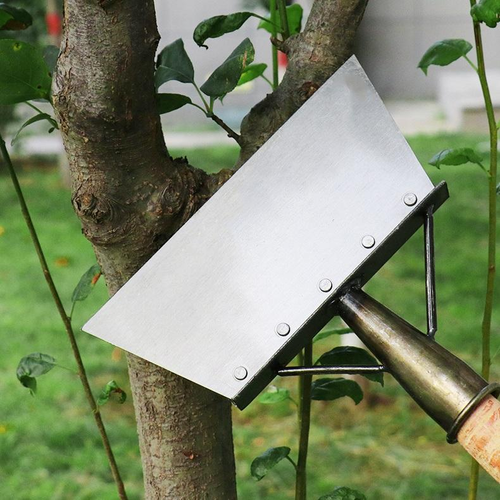 Cleaning blade shovel farming tools