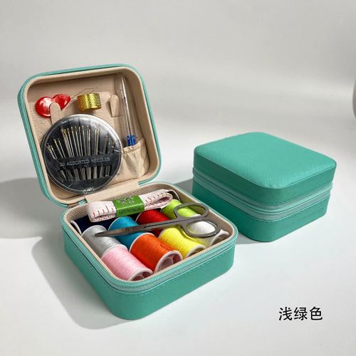 Portable Mini Handheld Sewing Machine (Includes 11-Color Thread Set + 6-Piece Tool Kit)