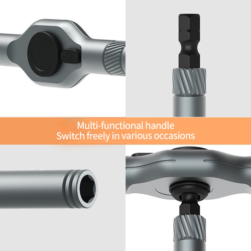 Multi-function ratchet screwdriver set for home use 24-in-1 multi-purpose high hardness tool set