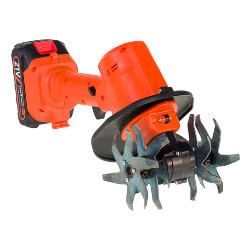 Lithium battery scarifier small household rotary tiller handheld
