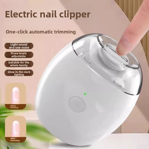 Fully Automatic Nail Trimmer（Nail Grinder (3 Speed ​​Settings + LED Light)）