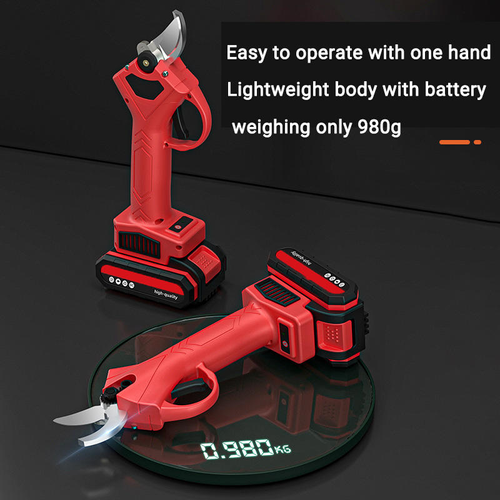 Electric pruning shears lithium battery fruit tree pruning handheld wireless charging lithium battery gardening fruit tree pruning electric scissors