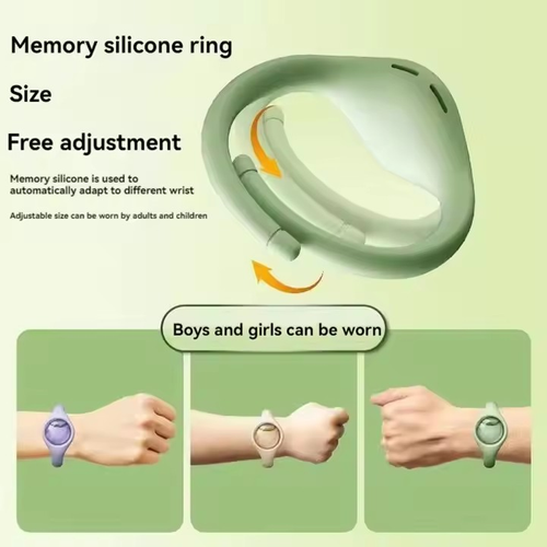 Mosquito-Repellent Essential Oil Wristbands: Your Essential Summer Outdoor Companion (Includes 5)