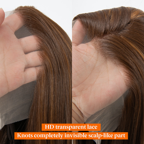 European and American style natural full head wig