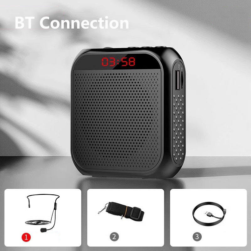 S17  Little Bee  Microphone — Compact, High-Volume Portable Loudspeaker for Teachers, Street Vendors, and Promotions