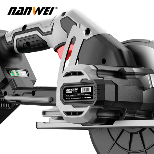 High-speed circular metal saw cutting machine 6-inch brushless electric circular saw-10 cells, one battery and one charge