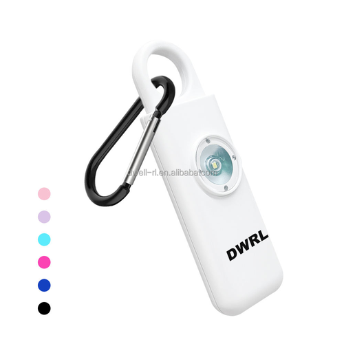 Personal Safety Sound Alarm, 130 Decibel Alarm Emergency Security Alarm Keychain with LED Light, Personal Sound Safety Alarm