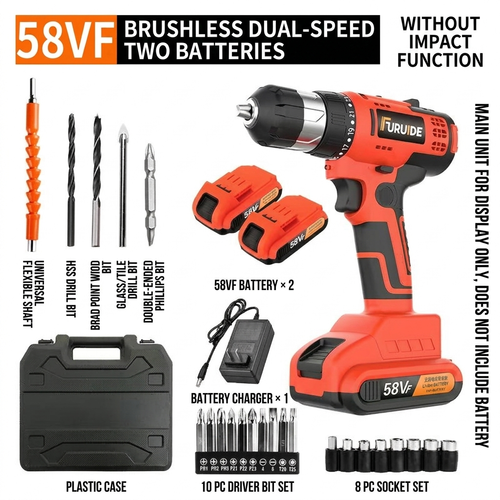 Brushless Lithium Battery Electric Drill