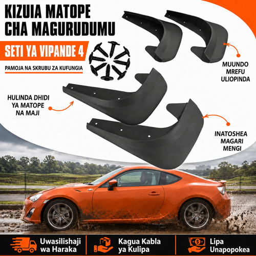 🔥 OFA MAALUM 🔥 LIPA UNAPOPOKEA COD!  Vizuia Matope vya Magari | Husaidia Kulinda Gari Dhidi ya Matope Maji Yanayoruka na Barabara Chafu | Inafaa Magari SUV na Pikapu Nyingi | Bidhaa Zipo Nairobi | Hutumwa Ndani ya Saa 48 | Marejesho na Mabadilishano Ndani ya Siku 7 Bila Maswali  Oda za malipo wakati wa kupokea zitatumwa kutoka ghala letu la Nairobi ndani ya saa 48. Uwasilishaji huchukua siku 1 hadi 3 za kazi.