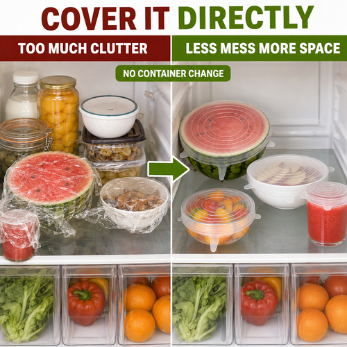 Reusable Silicone Stretch Lids
