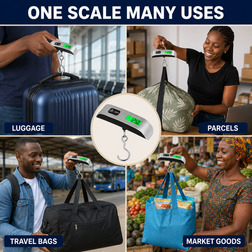 T-Shaped 50kg Luggage Scale